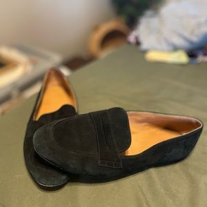 Jcrew Velvet Loafers